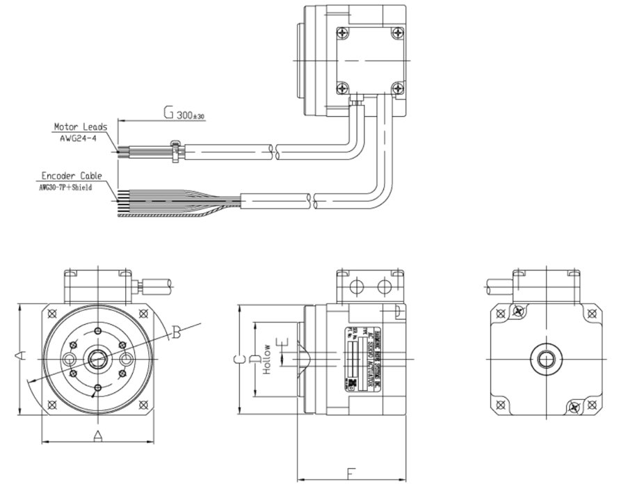 Harmonic Drive FHA-8C-100 Mini