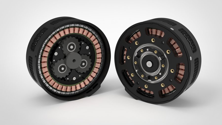 Ironless Cycloidal Actuator (Kraft)